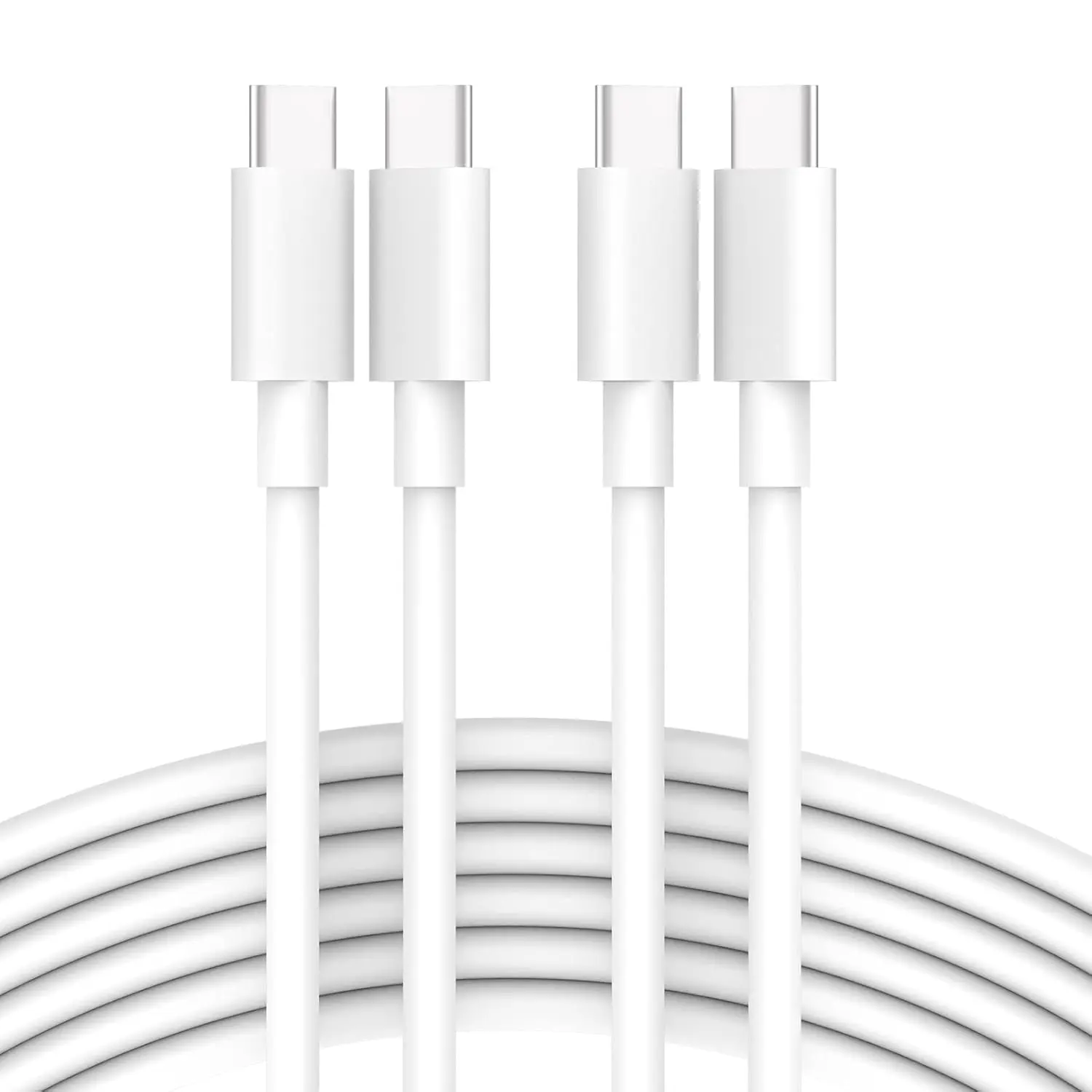 2 Pack 6.6ft 100W USB C to USB C  for MacBook Pro MacBook Air Charger, iPad Pro 12.9 11, iPad Air 5 4, Mini 6,  15 Pro Max Plus,  Galaxy, USBC Type C PPS Super Fast  Cord