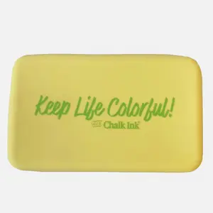 Mellow Yellow Silicone Zipper Clutch Bag