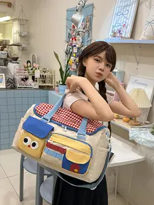 24x20x27 Inch Travel Tote Bag, Dry Wet Separation, Multi-Functional Handbag, Large Capacity, Lightweight, Commuter, Gym, School, Vacation