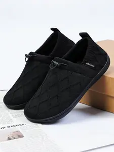 Comfortable Anti-Slip Walking Shoes, Unisex Knit Sneakers, Lightweight Daily Commute Shoes, Casual Textile Upper, All Seasons