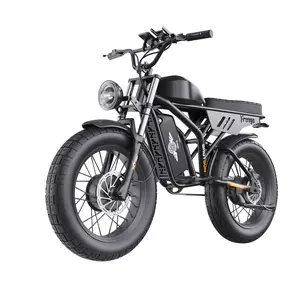 Freego F3 Pro Max Electric Bikes - 20 x 4-Inch Tires, 48V Battery, 103 Miles Range, LCD Display, Hydraulic Brakes, Steel Frame