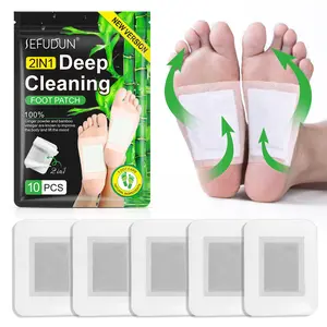 SEFUDUN Upgraded 2-in-1 Deep Cleansing Bamboo Charcoal Foot Patches: Simply peel and apply for a one-step solution. Easy to use and provides deep cleansing. Suitable for both men and women.