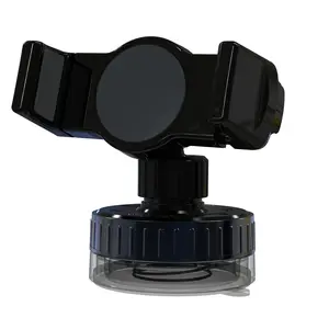 Adjustable Multi-Angle Abs Smartphone Stand, Durable Waterproof Suction Base, Stable Grip for Android, Photography, Gaming, Car Use