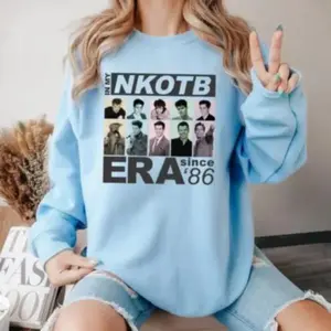 NKOTB 2024 Concert Tshirt T-Shirt, In My NKOTB Era Since '86 Shirts, New Kids On The Block T-shirt, NKOTB Vintage Shirt, Classic Rock Concert Tee