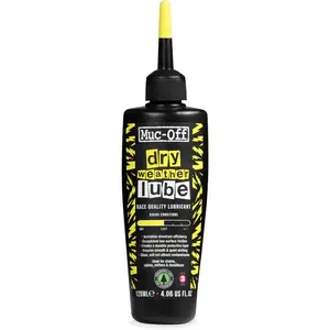 Muc-Off Bio Dry Bike Chain Lube with Microfiber Cloth| Wax-Based Formula for Smooth Gear Shifts| Creates Protective Layer and Reduces Friction