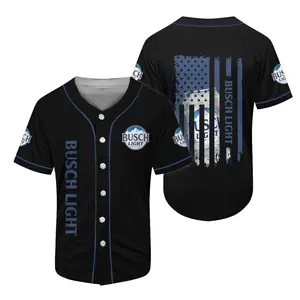 Busch Light American Flag Baseball Jersey Jersey Shirt, Trending Jerseys, Cosplay Jersey, Jersey, Jerseys Top, Gift For Him, Gift For Her, Jerseys Lover.