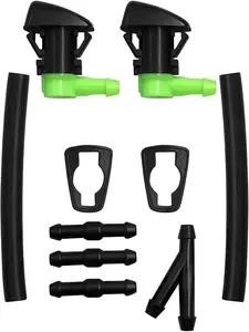 2 count Adjustable Windshield Washer Nozzle kit - Fit for  Grand Cherokee 2011-2024,  Acadia/Buick Enclave 2007-2017, Chevy Traverse 2009-2017, Cadillac SRX 2010-2016, Wiper Fluid Spray Nozzle