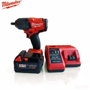 Milwaukee 900N 1/2-Inch Square Drive Cordless Impact Wrench for Automotive Repair and Construction, Delivering 900N.m Max Torque, 0-3200 Impacts/Min, and 0-2800 RPM No-Load Speed for Removing Stuck Bolts and Nuts Kit line