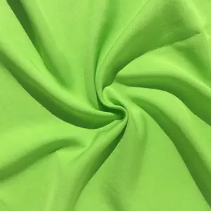 60" 100% Lyocell Tencel Gabardine Twill Eco Friendly Medium Weight Chartreuse Green Woven Fabric By The Yard