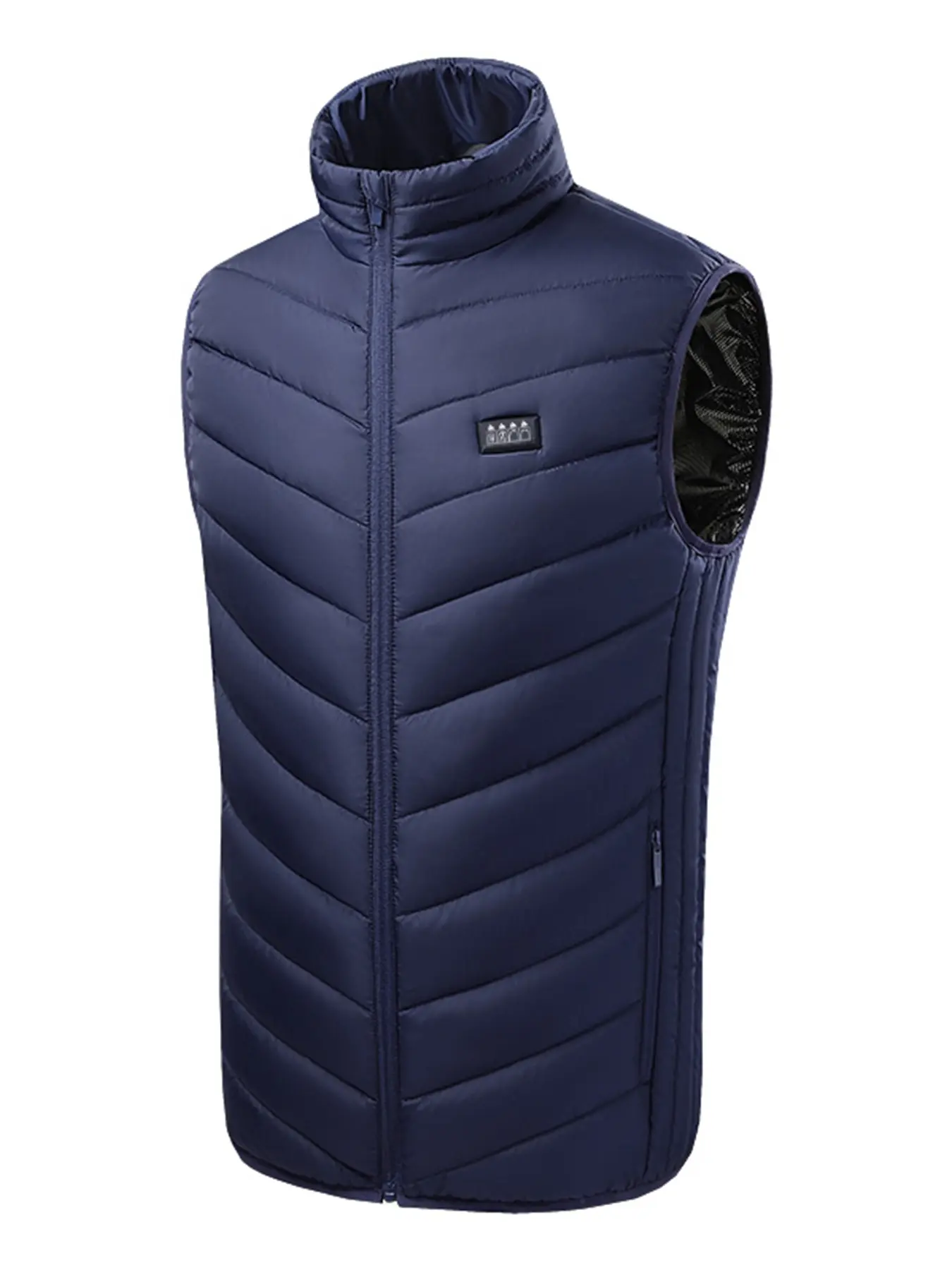 Men's USB Heated Vest for Fall Winter, Full Body Core Heating Design, Portable Outdoor & Daily Use, No Charger Included