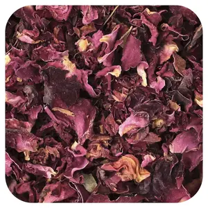 Frontier Co-op Organic Red Rose Petals, 8 oz (226 g)