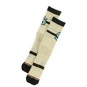 Seattle Kraken Mitchell and Ness Vintage Ice Crew Socks