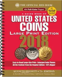 USED-A Guide Book of United States Coin 2018: The Official Red Book, Large Print Edition (Guide Book of United States Coins) by R.S. Yeoman (Unknown)