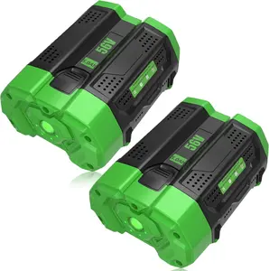 2-Pack  5.0Ah Ultra High Capacity Lithium ion Battery Replacement for EGO 56V Battery Compatible with EGO 56 Volt   BA5600T  BA2800 BA1400T  Cordless Power Tools