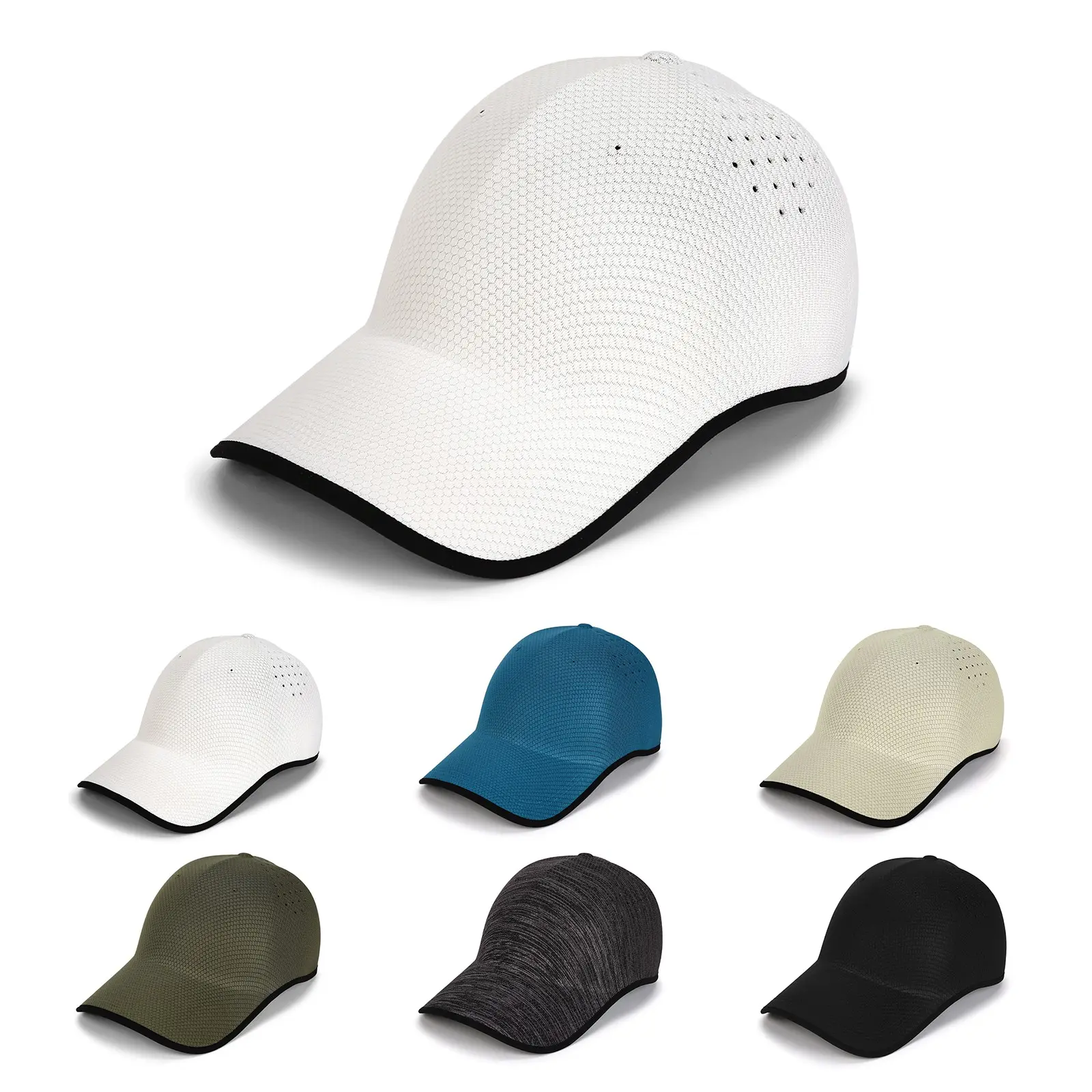 Neutral Elastic Baseball Cap, Foldable and Portable, Breathable and Comfortable, Ideal for Equestrian, Cycling, Skateboarding, Outdoor Activities
