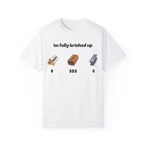 Bricked up Fortnite Cotton T-shirt Casual Wear