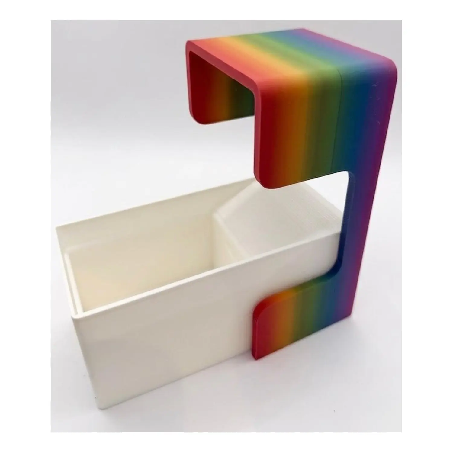 Trading Card Holder and Phone Stand in One - Drop Your Stack in the Tray, Rest the Phone on the Arch and Scan or Photograph Cards With Both Hands Free, Cards Not Included