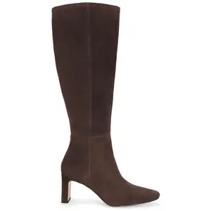 Sam Edelman Wide Calf Sylvia Boot in Chocolate Brown
