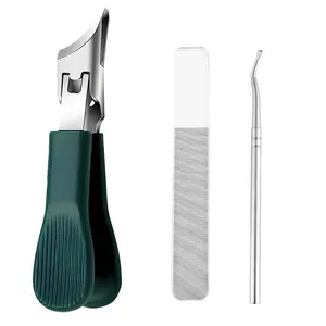 edge nail clipper， Thick Nail Trimmer & Edge Cutter For Safe Ingrown Paronychia Correction，paronychia，No Surgery，IngrownToenailSolution，Toenail Clippers for Seniors， Cutics，Manicure，Safe Splash-proof Design