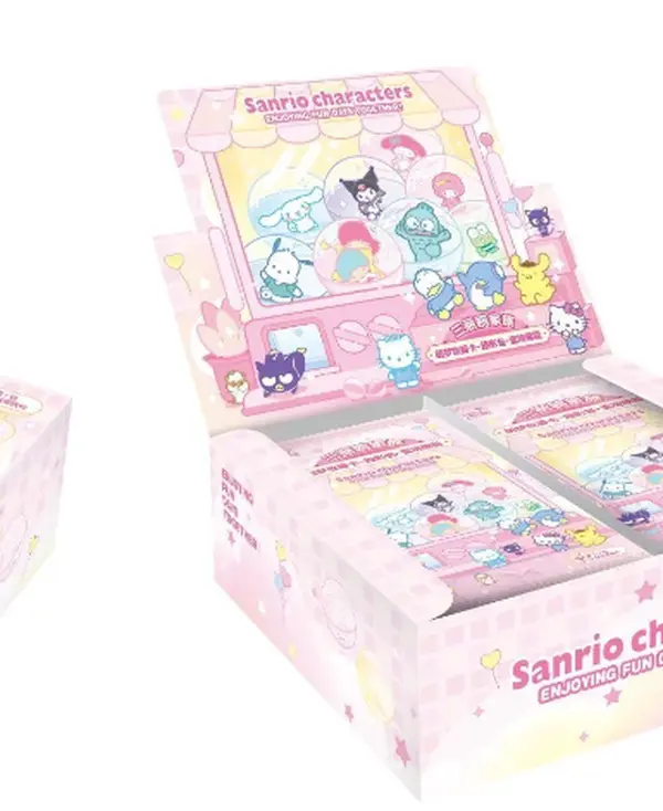 KAYOU HK San Rio Fun Shadow Pack Honey Frosting Rare Collectible Trading Card Sealed Booster Packs Box, Collectible Booster Packs