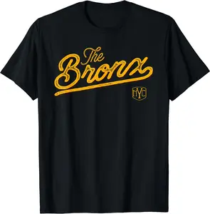 Vintage The Bronx NY Designer Mens Womens Youth T-Shirt