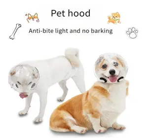 Dog bite proof Space headgear Breathable Elizabeth Ring Pet cat headgear pet supplies