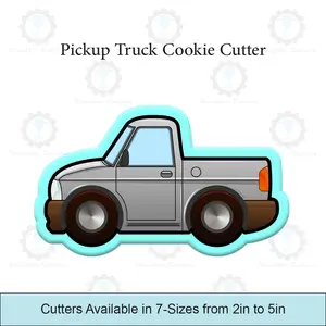 Pickup Truck Cookie Cutters Pickup Truck Cookie Cutters
