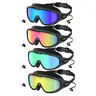 4-Pack Unisex Adult Swimming Goggles Set, Large-Frame Swim Glasses with Nose Clips and Earplugs, UV-Protection, Waterproof and Anti-Fog Swimming Accessories, Pool Goggles
