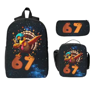 "67" Backpack — Crafted specifically for young people and sports enthusiasts. Featuring a charming printed design, it is an essential accessory for both casual everyday wear and daily commuting—an exclusive gift dedicated to fans of "Number 67."