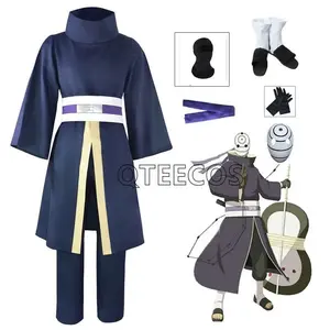 bilibili Anime Tobi Uchiha Obito Cosplay Costume Mask Carnival Halloween Party Costumes Outfit For Adult