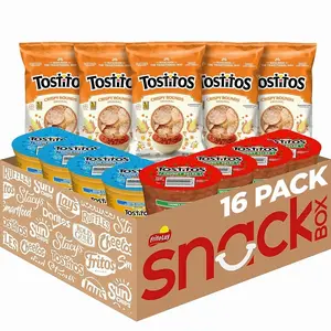 Tostitos Tortilla Chips Chip and Dip Pack, 3 Oz Crispy Rounds and 3.8 Oz Medium Dip, 1 Set
