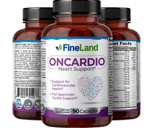 FineLand ONCARDIO Heart Support, Support for Cardiovascular Health, Full Spectrum Cardio Support Healthcare Fitness