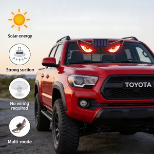 Solar Devil Eye Rear Light |   Wireless LED Glow |   Auto On/Dusk |   IP67 Universal