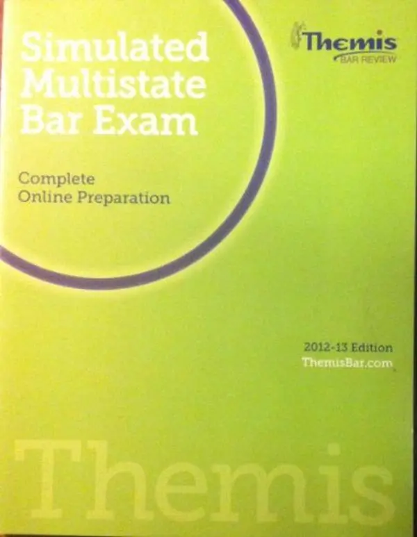 USED-THEMIS BAR REVIEW SIMULATED MULTISTATE BAR EXAM 2012-13 EDITION by Themis Bar Review (Unknown)