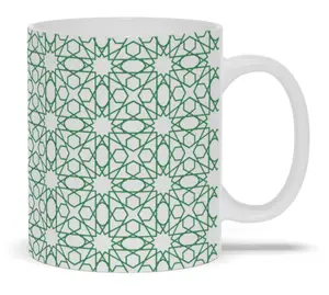 Islamic Patterns Accent Mugs