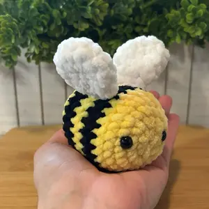 Baby Bee Crochet Plushie