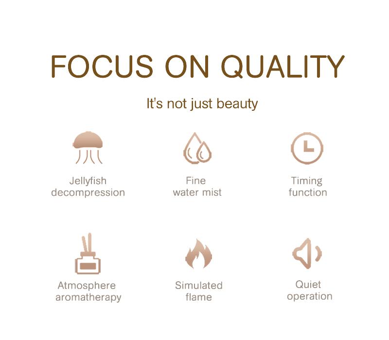 Keinder Volcano Flame Aroma Diffuser