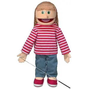 Emily, Girl Puppet, Peach Skin (25")