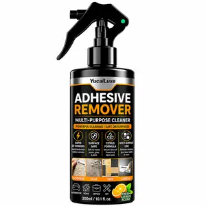 YucaiLuxe Citrus Adhesive Remover Spray, 300ml Multi-Purpose Rapid Glue Dissolver, Safe for Metal, Plastic, Glass & Paint, Removes Stickers, Tape & Labels for Home, Office Use
