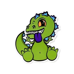 Green Dinosaur Sticker (#37)