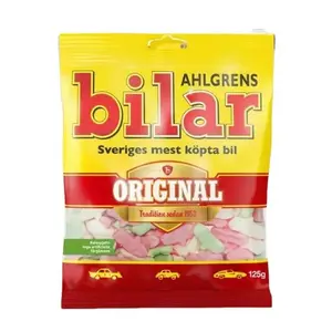 Ahlgrens Bilar Original- Classic Swedish Candy 125g