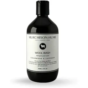Luxury Wool Wash – Eco-Friendly Detergent for Wool, Cashmere & Delicates – Cedarwood or Lavender – Plant-Based, Biodegradable Formula, Gentle Care, 17oz