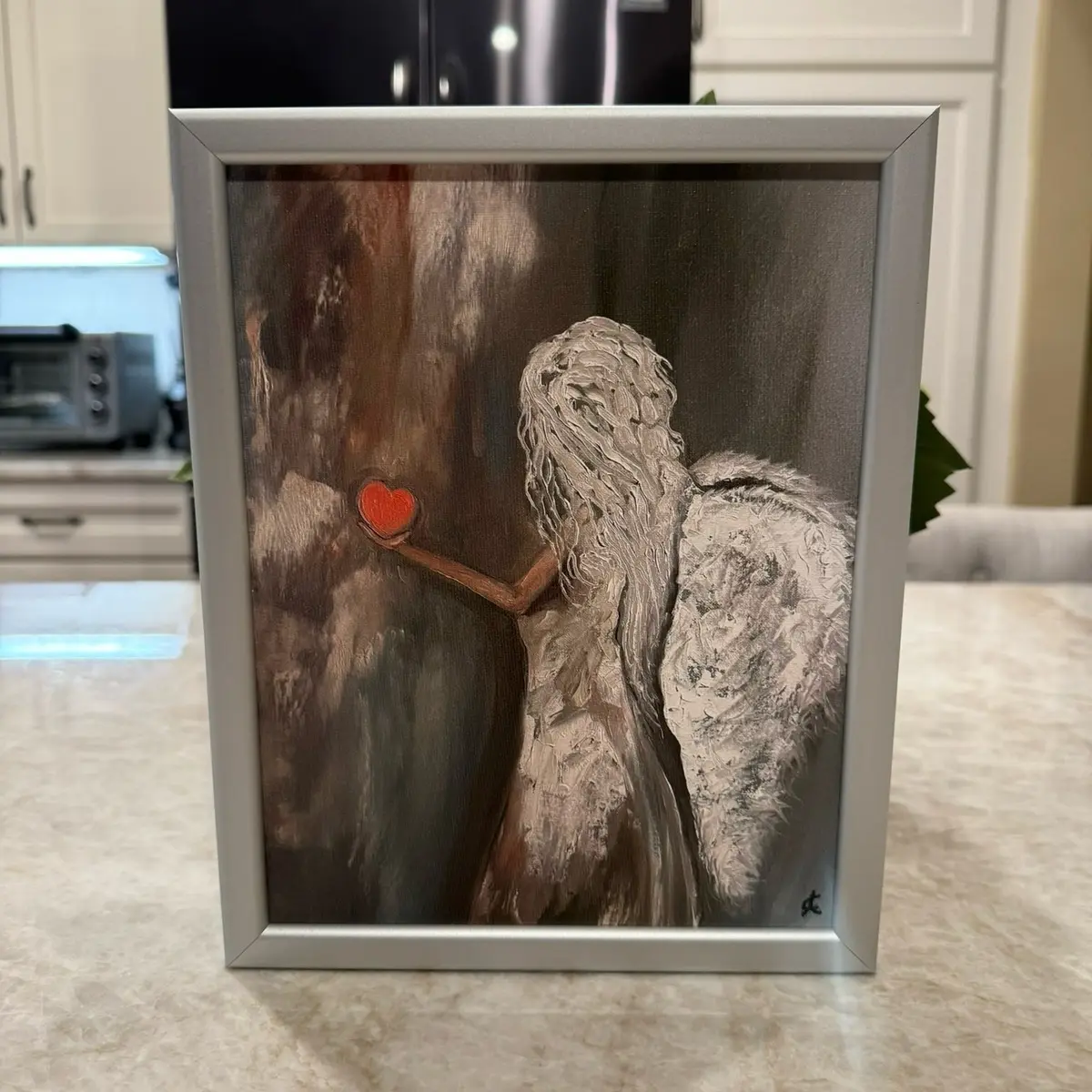 Hope 8 x 10 canvas print of my original oil on canvas piece.