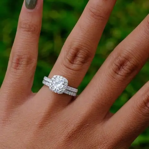 Elegant Fashion Glittering Promise Rings for Women, Beautiful Rings, 2 Counts/set Fashion Engagement Rings for Party, Daily Decor, Trendy All-match & Exquisite Jewelry for Birthday Gift, Marquise Cut Ring, Marquise Wedding Bands