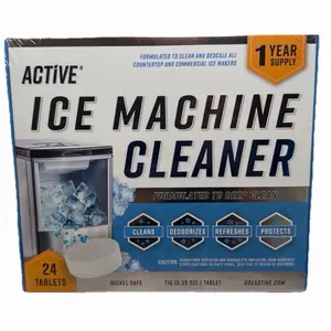 SEALED New Ice Machine Cleaner Maker Descaler 24 Tablets Formulated in USA
