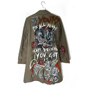 ‘It’s All Yours’ Hand Painted blazer jacket