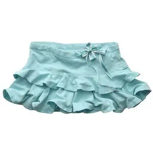 retro and artistic forest-style hot girl short skirt, slimming ruffled skirt, sexy low-waisted pleated skirt for women emo