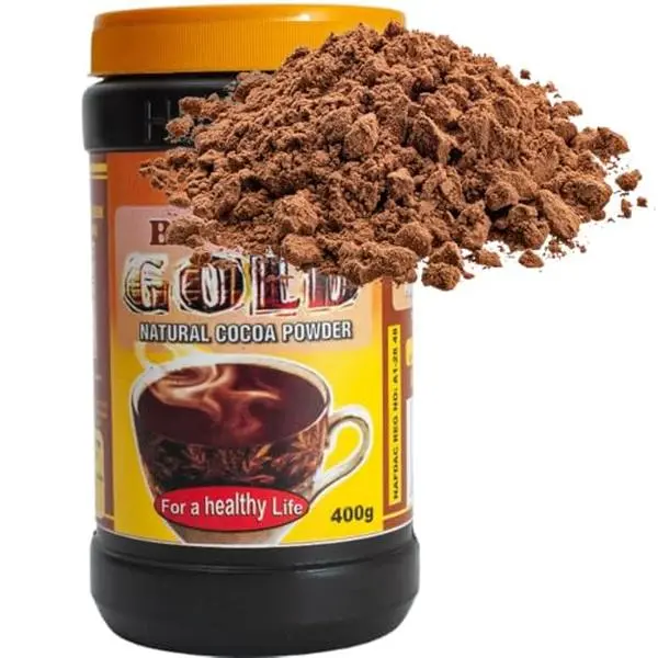 Brown Gold Natural Cocoa Powder | 400g | 100% Raw and Organic Cacao