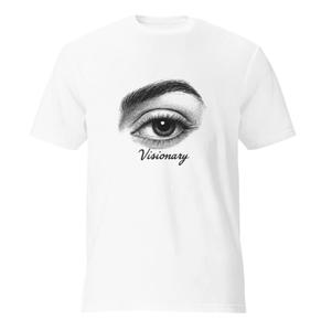 Visionary Graphic Short Sleeve Cotton Tee-Streetwear Aesthetic