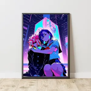 Okarun Romance Poster, Dandadan Poster, Anime Poster, Manga Poster, Japanese Manga Wall Art, Japanese Room Decor, Anime Gift